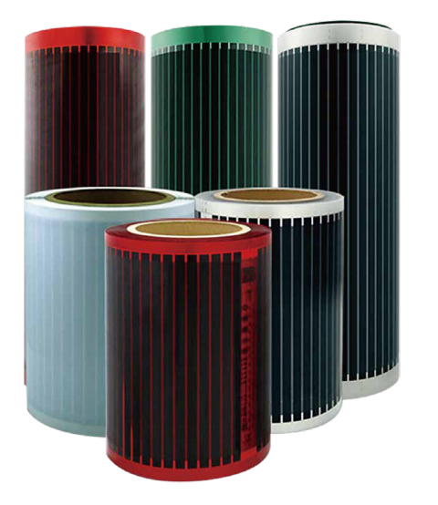 Commoda et applicationes cinematographicae calefactionis electrica materia laminationis pet