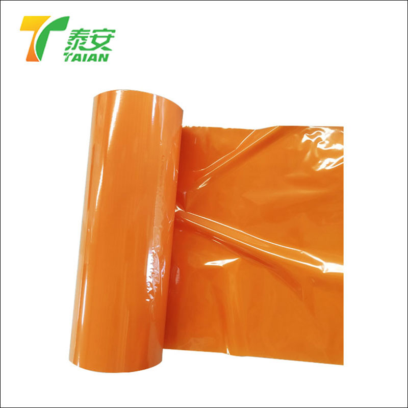 Orange Laminated Steel film for iron boxes